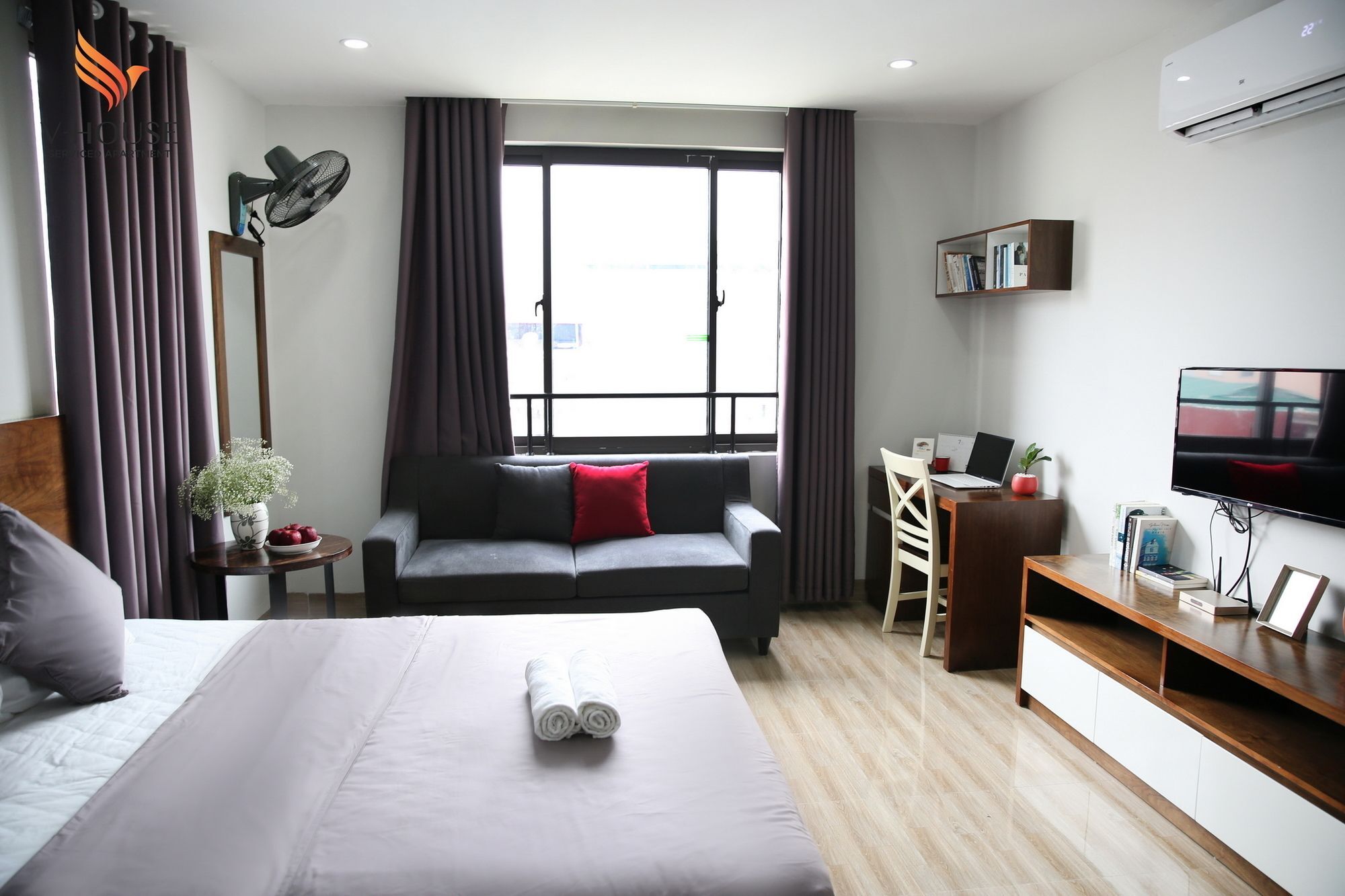 V House 6 Serviced Apartment Hanoi Exterior photo